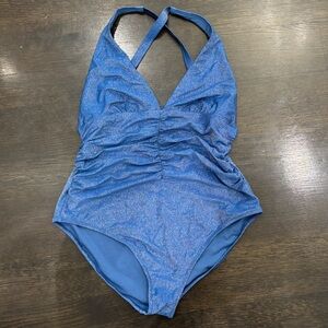BRAND NEW WASHED BUT NEVER WORN ONE PIECE SWIMSUIT!